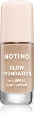 Тональное средство Notino Foundation Glow foundation with SPF 50 Plant Extracts, среднее покрытие, 30 мл, оттенок 01 Light Neutral