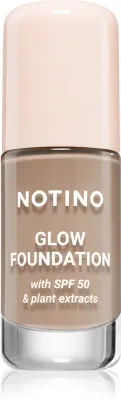Тональное средство Notino Foundation Glow foundation with SPF 50 Plant Extracts, среднее покрытие, 30 мл, оттенок 03 Light Medium Cool