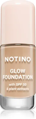 Тональное средство Notino Foundation Glow foundation with SPF 50 Plant Extracts, среднее покрытие, 30 мл, оттенок 03 Light Neutral