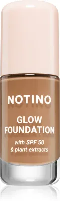 Тональное средство Notino Foundation Glow foundation with SPF 50 Plant Extracts, среднее покрытие, 30 мл, оттенок 02 Medium Deep Cool