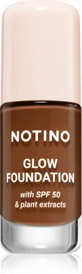 Тональное средство Notino Foundation Glow foundation with SPF 50 Plant Extracts, среднее покрытие, 30 мл, оттенок 03 Deep Warm
