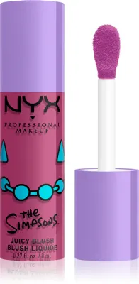 Румяна для лица NYX Professional Makeup The Simpsons Fat Cheeks кремовые, лёгкая текстура, 8 мл, оттенок Lavendar Sass