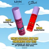Румяна для лица NYX Professional Makeup The Simpsons Fat Cheeks кремовые, лёгкая текстура, 8 мл, оттенок Lavendar Sass — фото 6