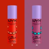 Румяна для лица NYX Professional Makeup The Simpsons Fat Cheeks кремовые, лёгкая текстура, 8 мл, оттенок Lavendar Sass — фото 7