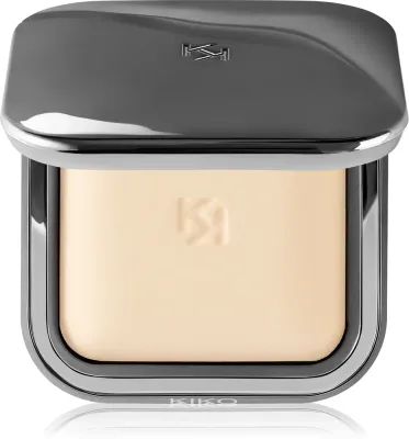 Пудра для лица KIKO Milano Radiant Fusion с эффектом бархатистой кожи, фиксирует макияж, 8,5 г, оттенок 01 Avory