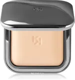 Пудра для лица KIKO Milano Radiant Fusion с эффектом бархатистой кожи, фиксирует макияж, 8,5 г, оттенок 02 Sand — фото 1