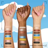 Палетка теней для век NYX Professional Makeup The Simpsons матовые и блестящие оттенки, стойкие, 1 шт — фото 6