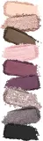 Палетка теней для век KIKO Milano Glamour Multi Finish с матовым и блестящим эффектом, сочетающиеся оттенки, 2,5 г, оттенок 04 Mauve Selection — фото 2
