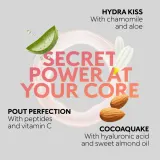Бальзам для губ KIKO Milano Secret Oil Core оттеночный, с высоким блеском, 3 г, оттенок 02 Hydra Kiss — фото 4