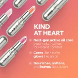 Бальзам для губ KIKO Milano Secret Oil Core оттеночный, с высоким блеском, 3 г, оттенок 01 Pout Perfection — фото 5