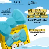 Спонж для макияжа NYX Professional Makeup The Simpsons Makeup Sponge для тонального средства, безупречное покрытие, 1 шт — фото 3