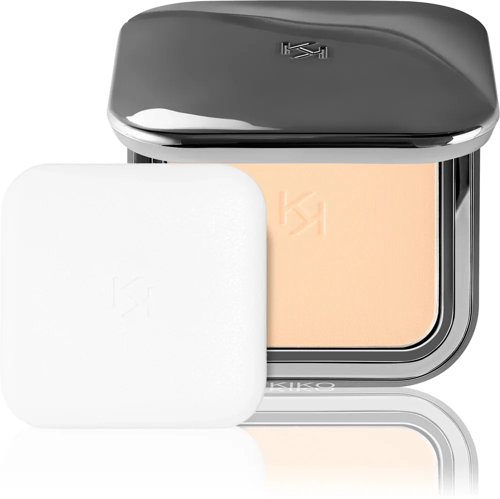 Пудра для лица KIKO Milano Matte Fusion матирующая, со спонжем, 12 г, оттенок 04 Honey