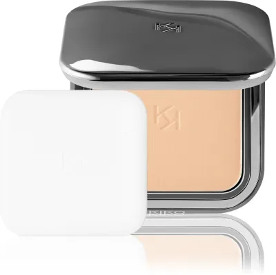 Пудра для лица KIKO Milano Matte Fusion матирующая, со спонжем, 12 г, оттенок 01 Beige Rose