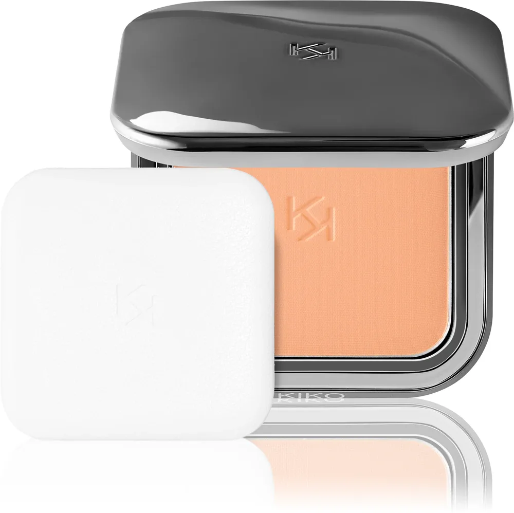 Пудра для лица KIKO Milano Matte Fusion матирующая, со спонжем, 12 г, оттенок 08 Peach