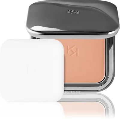Пудра для лица KIKO Milano Matte Fusion матирующая, со спонжем, 12 г, оттенок 09 Vanilla