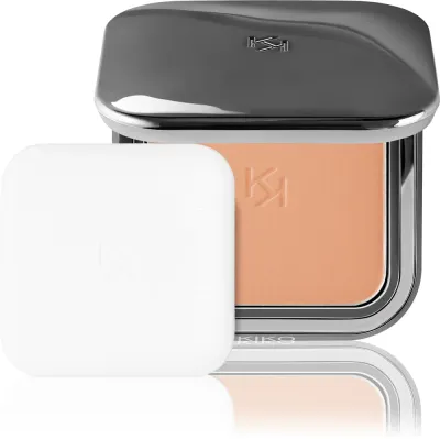 Пудра для лица KIKO Milano Matte Fusion матирующая, со спонжем, 12 г, оттенок 10 Medium Beige