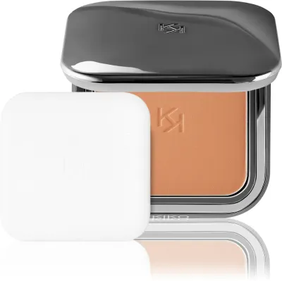 Пудра для лица KIKO Milano Matte Fusion матирующая, со спонжем, 12 г, оттенок 03 Sienna