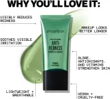 База под макияж Smashbox Photo Finish Anti-Redness Primer для коррекции покраснений, 10 мл / 30 мл — фото 5