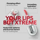 Блеск для губ KIKO Milano 3D Hydra Xtreme Lipgloss увлажняющий, с эффектом объёма, 6 мл, оттенок 01 Pink Glacier — фото 4