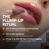 Блеск для губ KIKO Milano 3D Hydra Xtreme Lipgloss увлажняющий, с эффектом объёма, 6 мл, оттенок 01 Pink Glacier — фото 8