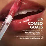Блеск для губ KIKO Milano 3D Hydra Xtreme Lipgloss увлажняющий, с эффектом объёма, 6 мл, оттенок 02 Lips Don't Lie — фото 7