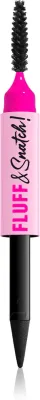 Средство для бровей NYX Professional Makeup Fluff Snatch пудровая текстура, со щёточкой, придаёт объём, 1 г, оттенок Black