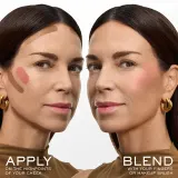 Lancôme Teint Idole Ultra Wear Shape Stick Blush - Румяна в стике Lancome Teint Idole Ultra Wear Shape Stick Blush кремовые, со скошенным аппликатором, 7,5 г, 7.5 г, оттенок 01 Stretching Pink — фото 5