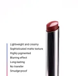 Помада-стик матовая Notino Lifeproof Soft Matte Lip Stylo, с гиалуроновой кислотой, красная, 2 г, оттенок 180 Burnt Bronze — фото 2
