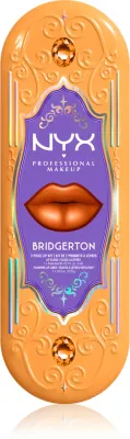 Набор для губ NYX Professional Makeup Bridgerton Royal Treasures блеск и карандаш с эффектом объёма, 2 шт, оттенок 06