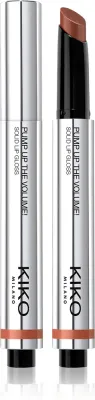 Блеск для губ KIKO Milano Pump Up The Volume Solid Lip Gloss с эффектом объёма, увлажняющий, 2 г, оттенок 02 Don'T Bite