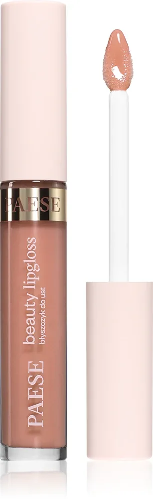 Блеск для губ Paese Tasty Lips Beauty Lipgloss с высоким блеском, 4,5 мл, оттенок 14 caramel mousse