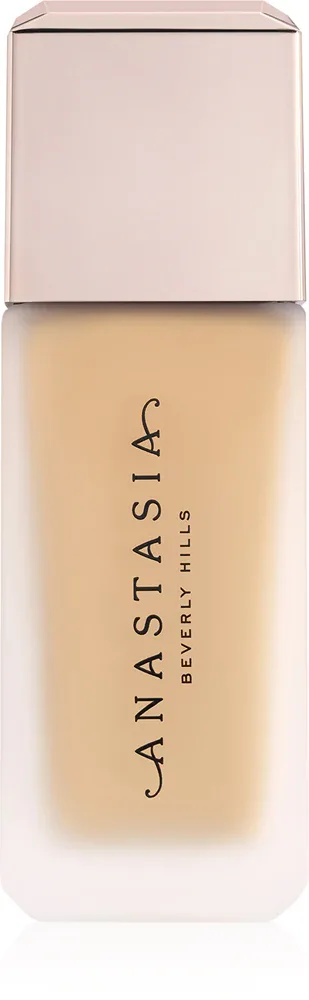 Тональный флюид Anastasia Beverly Hills Impeccable Blurring Second-Skin Matte Foundation матовый, стойкий, водостойкий, 35 мл, оттенок 3WO