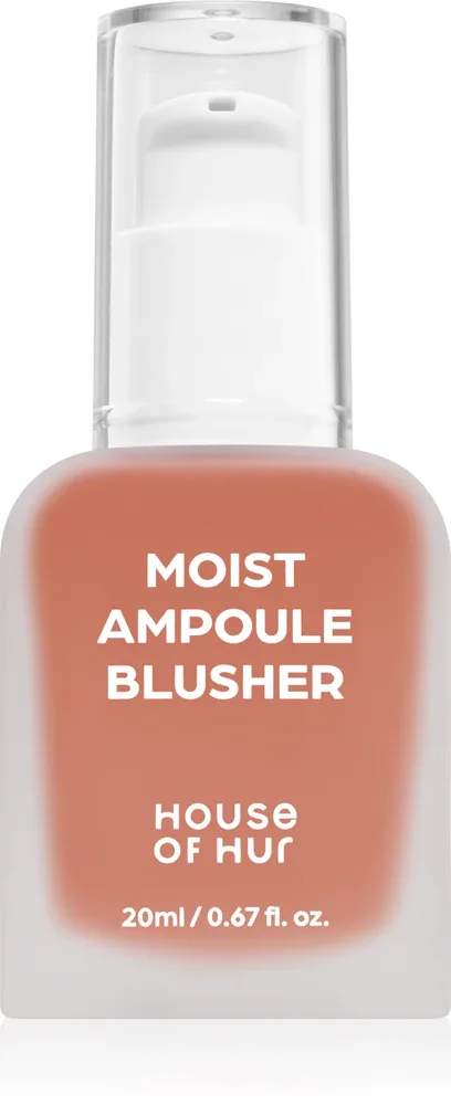 Румяна жидкие House of Hur Moist Ampoule Blusher увлажняющие, стойкие, 20 мл, оттенок 01 Nude Beige