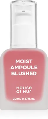 Румяна жидкие House of Hur Moist Ampoule Blusher увлажняющие, стойкие, 20 мл, оттенок 06 Cherry Blossom