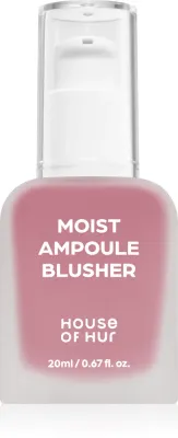 Румяна жидкие House of Hur Moist Ampoule Blusher увлажняющие, стойкие, 20 мл, оттенок 04 Lavender Flush