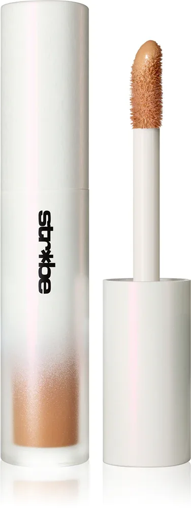 Бронзер для лица MAC Cosmetics Strobe Beam Bronzelighter с эффектом загара, для моделирования контуров, 4,3 мл, оттенок Sunlite