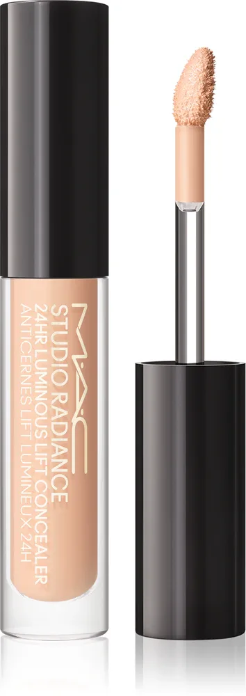 Корректор для лица MAC Cosmetics Studio Radiance 24HR Luminous Lift Concealer Mini высокопигментированный, стойкий, 1,8 мл, оттенок NW11