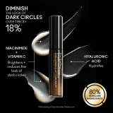Корректор для лица MAC Cosmetics Studio Radiance 24HR Luminous Lift Concealer Mini высокопигментированный, стойкий, 1,8 мл, оттенок NC37 — фото 4