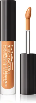 Корректор для лица MAC Cosmetics Studio Radiance 24HR Luminous Lift Concealer Mini высокопигментированный, стойкий, 1,8 мл, оттенок NC40