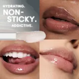 Блеск для губ MAC Cosmetics Lipglass Air Mini со стеклянным блеском, нелипкий, 2,6 мл, оттенок Frosting — фото 3