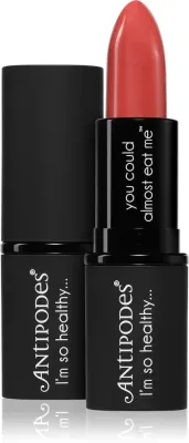 Помада для губ Antipodes Moisture-Boost Natural Lipstick кремовая, увлажняющая, 4 г