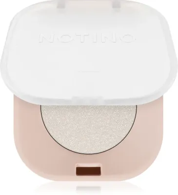 Тени для век Notino Powder Eyeshadow Shimmer, с шиммером, серебристые, 1,5 г, оттенок Wedding Day