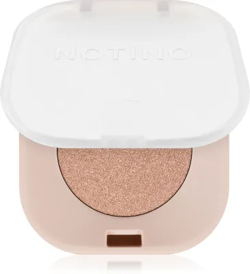 Тени для век Notino Powder Eyeshadow Shimmer, с шиммером, серебристые, 1,5 г, оттенок Silken Brut