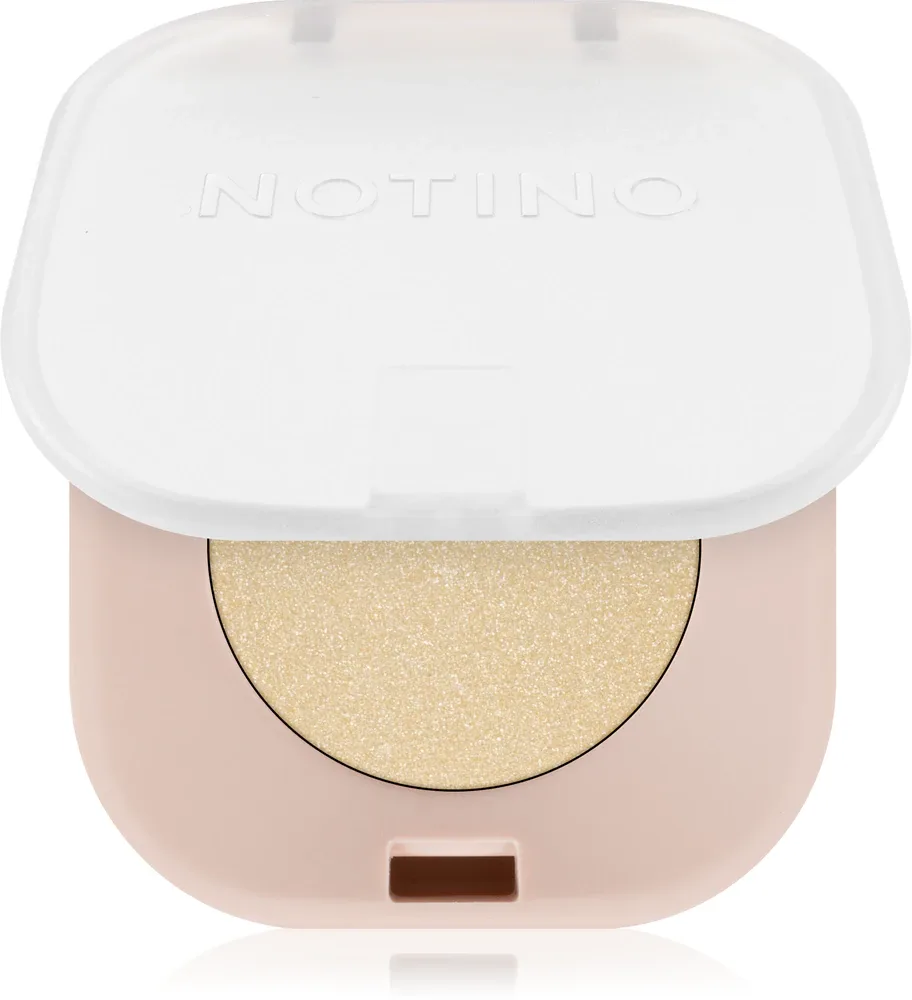 Тени для век Notino Powder Eyeshadow Shimmer, с шиммером, серебристые, 1,5 г, оттенок Vanillino