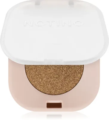 Тени для век Notino Powder Eyeshadow Shimmer, с шиммером, серебристые, 1,5 г, оттенок Gold Crush