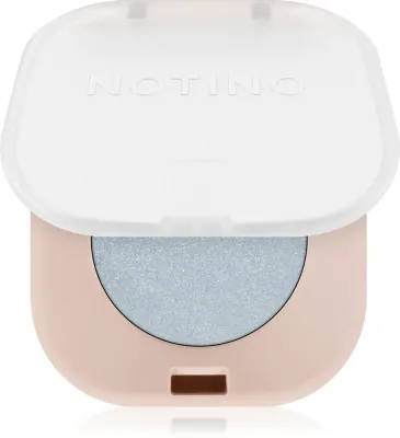 Тени для век Notino Powder Eyeshadow Shimmer, с шиммером, серебристые, 1,5 г, оттенок Sky Glow