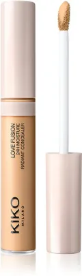 Консилер KIKO Milano Love Fusion 24H Moisture Radiant Concealer среднего покрытия, длительного действия, 8 мл, оттенок 14 Honey