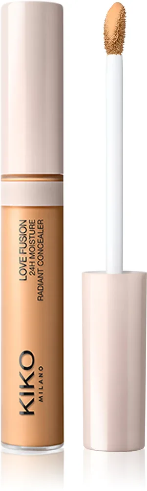 Консилер KIKO Milano Love Fusion 24H Moisture Radiant Concealer среднего покрытия, длительного действия, 8 мл, оттенок 17 Cinnamon