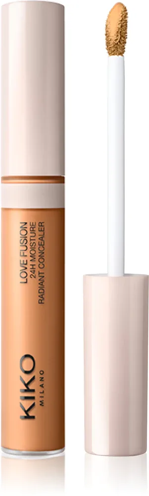 Консилер KIKO Milano Love Fusion 24H Moisture Radiant Concealer среднего покрытия, длительного действия, 8 мл, оттенок 20 Walnut