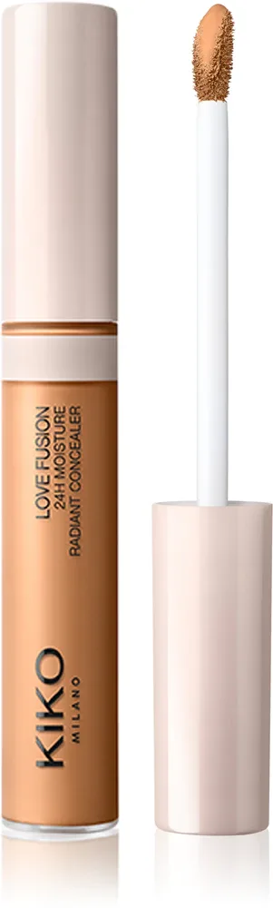 Консилер KIKO Milano Love Fusion 24H Moisture Radiant Concealer среднего покрытия, длительного действия, 8 мл, оттенок 21 Cocoa